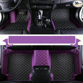 TAHALICustom Colors Car Floor Mats Black Pink by Unknown