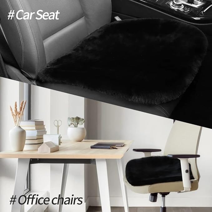 LLB Genuine Sheepskin Car Seat Cushion Seat Covers - Image 6