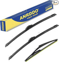 3 wipers Replacement For 2014-2020 2021 2022 2023 Nissan Rogue 2013-2019 2020 by ANRDDO