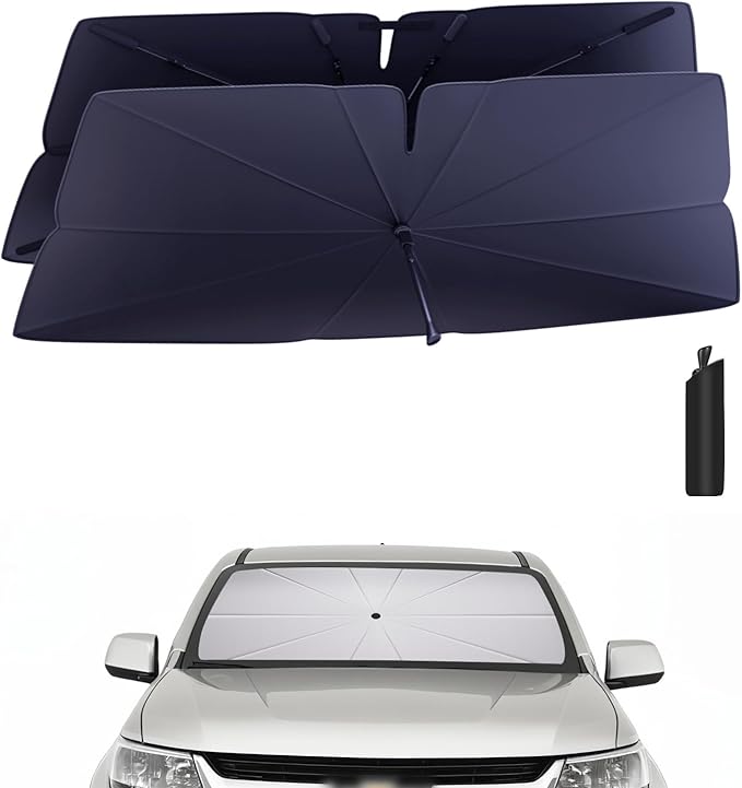 Windshield Sun Shade Umbrella Compatible by HIMUMOY