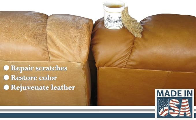 Skidmore’s Leather Cream: All-Natural, Non-Toxic Leather Conditioner, Made in - Image 2