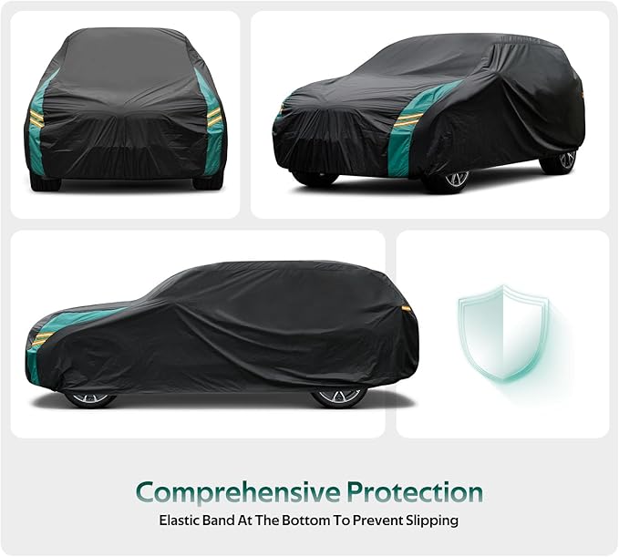 SUV Car Covers Waterproof All Weather, Universal Fit - Image 4