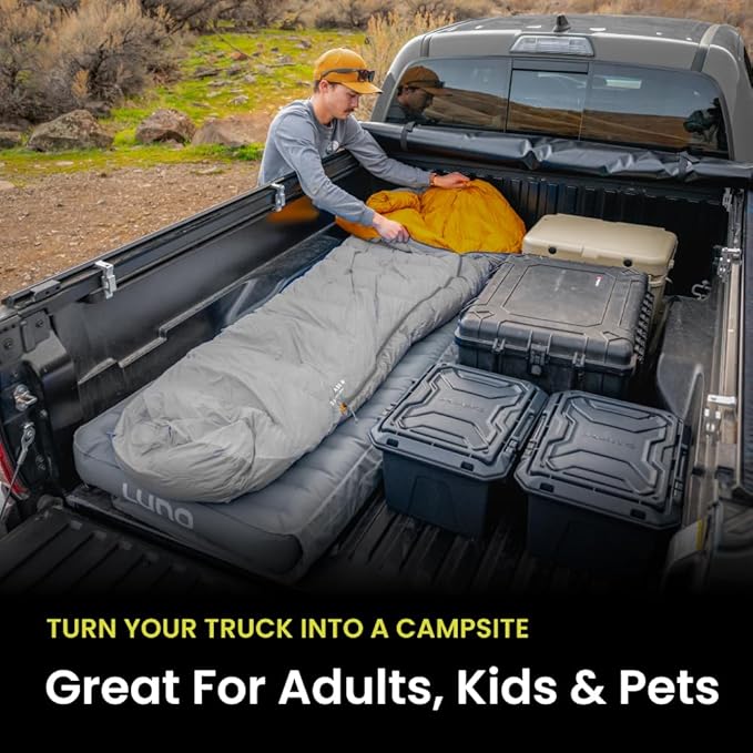 Luno AIR 6ft Truck Bed Mattress Car Camping - Image 6
