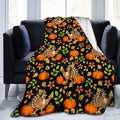 Socira Thanksgiving Throw Blanket Turkey Blankets Plush Gifts for Women Men by Socira