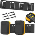 Battery Rack Compatible with DeWalt 20V Battery Holder, Mount 4 Slot Bulk by SZWJT-LV