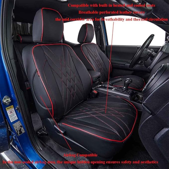 EKR Custom Fit Tacoma Front Car Seat Covers - Image 2