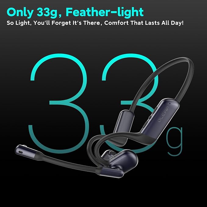 Pilot P200b Pro Bluetooth Wireless Open Ear Noise Cancelling Headphones - Image 3
