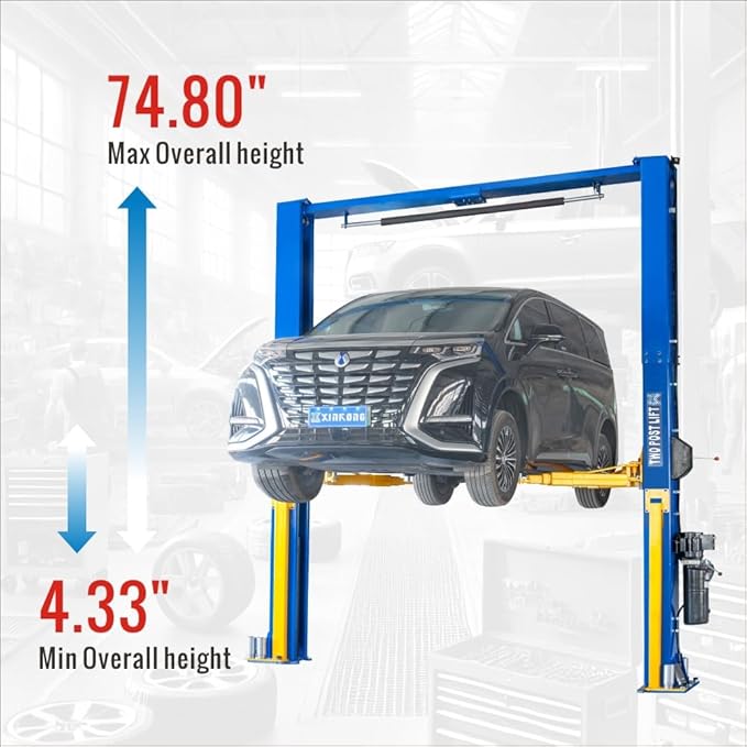XK-1500L Auto Lift Car Lift Capacity 15000 Lbs Overhead Truck Hoist - Image 5