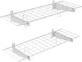 TORACK 2 Pack Garage Storage Wall Shelves by TORACK