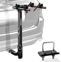 2 Bike Rack Bicycle Carrier Racks Hitch Mount Double Foldable Rack by IKURAMR