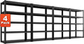REIBII Garage Shelving 48.2" W Storage Shelves 3000LBS Metal Shelving Heavy by REIBII