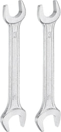 HARFINGTON 2pcs Double Open End Wrench 13mm x 14mm Metric 15 Degree Offset by HARFINGTON
