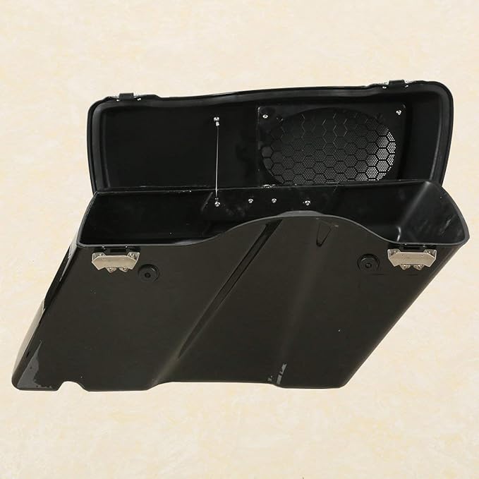 XFMT Hard Saddlebags Speaker Lid + Chrome Conversion Brackets - Image 4