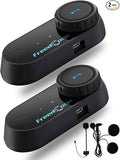 FreedConn Motorcycle Bluetooth Headset, TCOM VB 2-Way 800M Helmet Communication by FreedConn