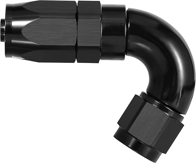 EVIL ENERGY 8AN 120 Degree One Piece Full Flow Hose End Fitting Swivel by EVILENERGY