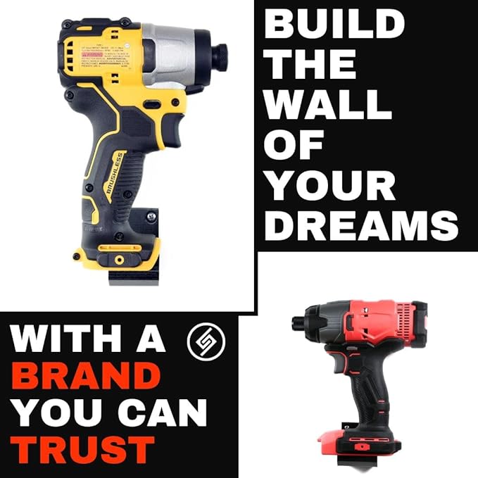 Spartan Mounts Wall Hook for Milwaukee M12 Tools Left - Image 7