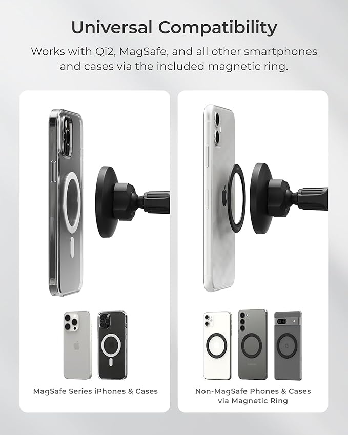 iOttie iTap 3 Magnetic Air Vent Car Mount Phone Holder - Image 4