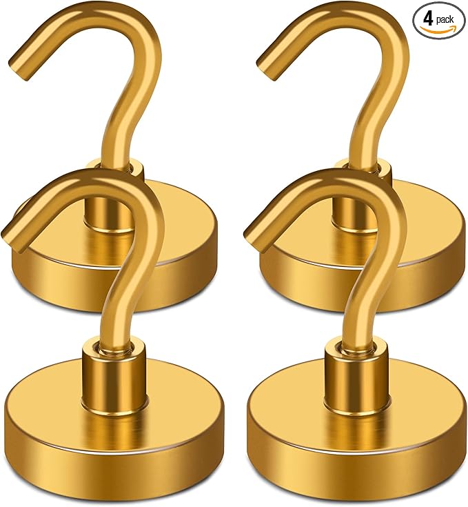 MIKEDE Magnetic Hooks, 80LB Heavy Duty Magnets by MIKEDE