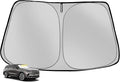 Windshield Sun Shade for 2024-2025 Lincoln Nautilus Foldable Sun Sunshade for by Fonowka