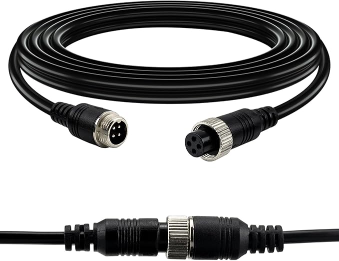Car Video Extension Cable 4 Pin Aviation Waterproof Shockproof - Image 6