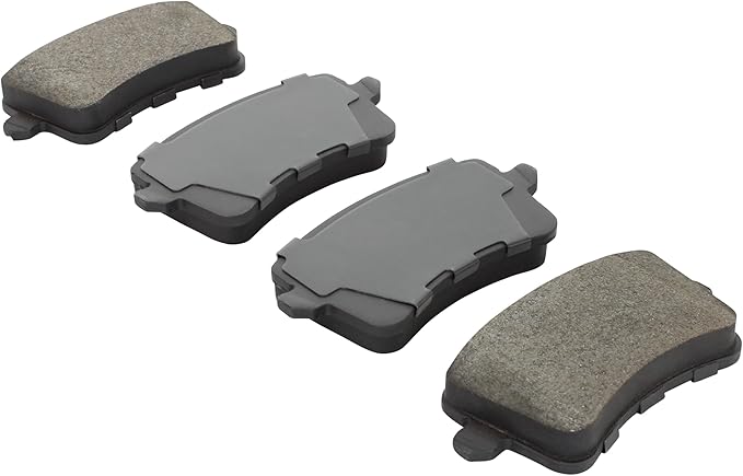 Premium Semi-Metallic Rear Brake Pads Compatible - Image 2
