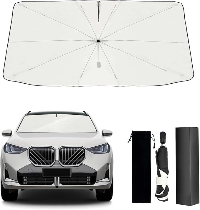 2025 Upgraded for BMW X3 Sunshade, Portable Foldable Sunshade Accessories by Raspillere