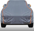 KEYOOG Universal Waterproof Heavy Weight Full Car Covers, Fit Pickup, All by KEYOOG