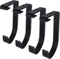4-Pack Heavy Duty Add-On Flat Hook Accessory by Saderoy
