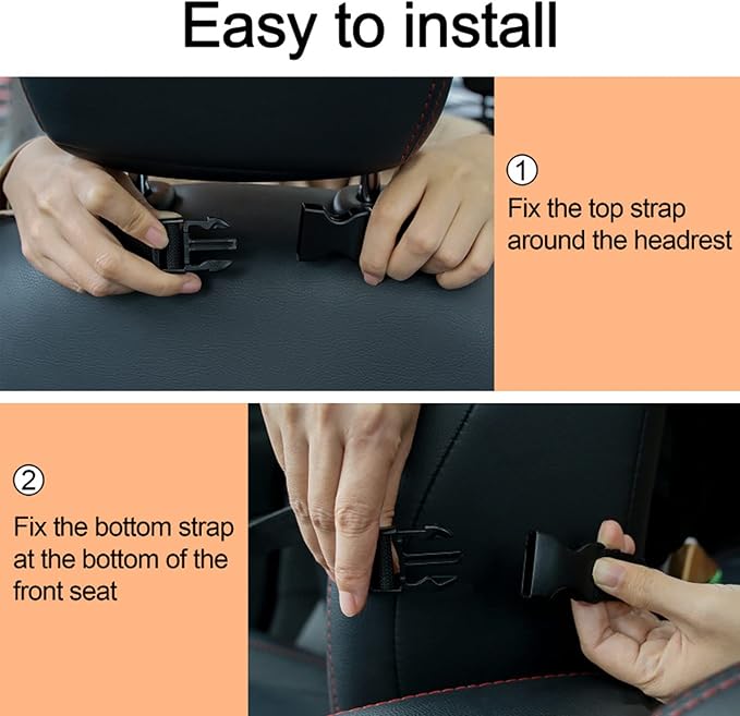 Universal Tactical Seat ​Back Organizer Vehicle Molle Panel Organizer Storage - Image 7