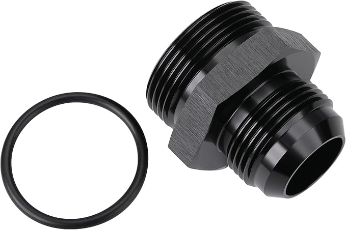 16AN Male Flare to 20AN ORB O-ring Boss Fuel Pump Rail Adapter Fitting Aluminum - Image 4