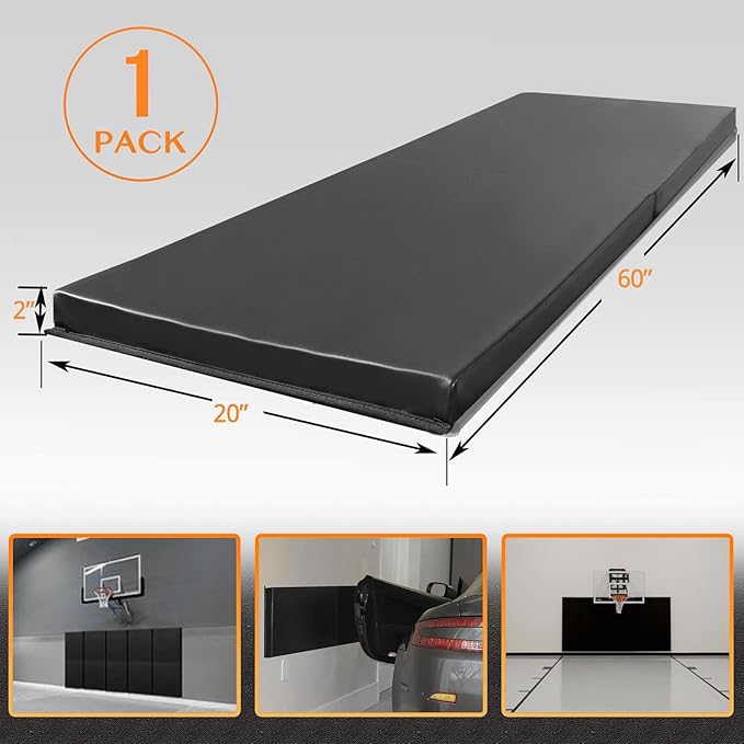 PROGOAL 2"/4" Thick Foam Protection Wall Pad，Gym Basketball-Court - Image 2
