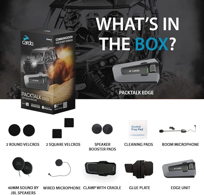 Cardo PACKTALK Edge Off-Road Vehicles, Communication - Image 8