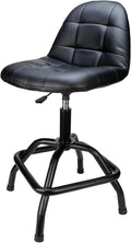 Performance Tool W85031 Pneumatic High Back Adjustable Swivel Bar Stool by PerformanceTool