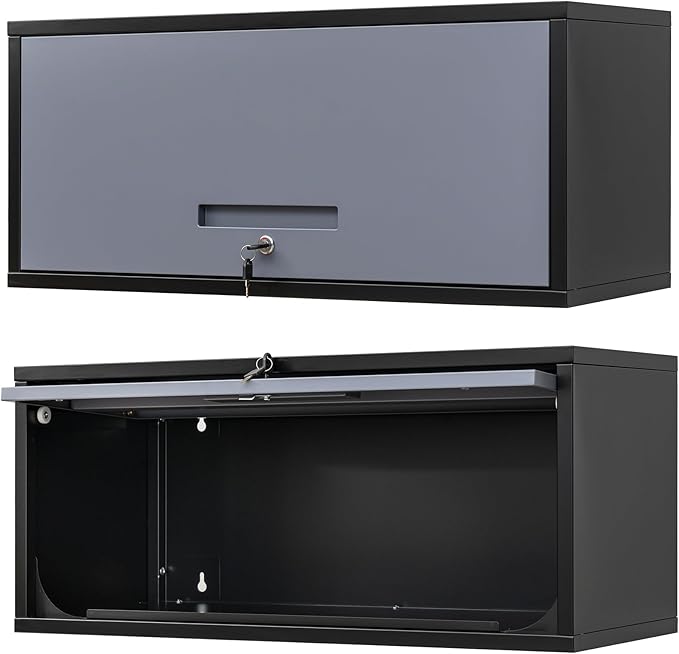 Metal Wall Storage Cabinet by Anxxsu