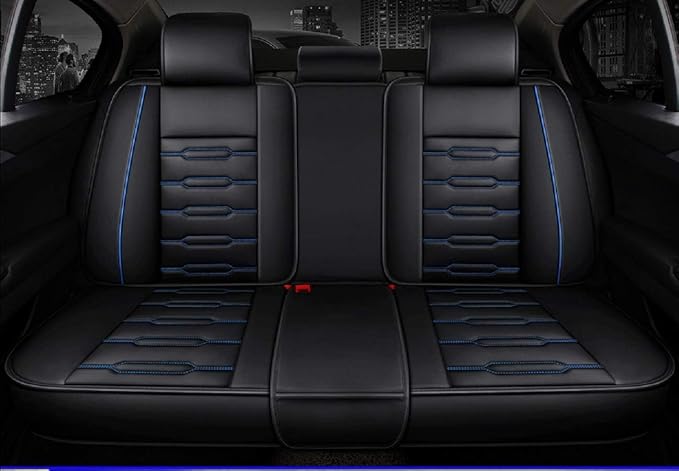 Seat Covers Full Set, Waterproof Leather Seat Covers - Image 3