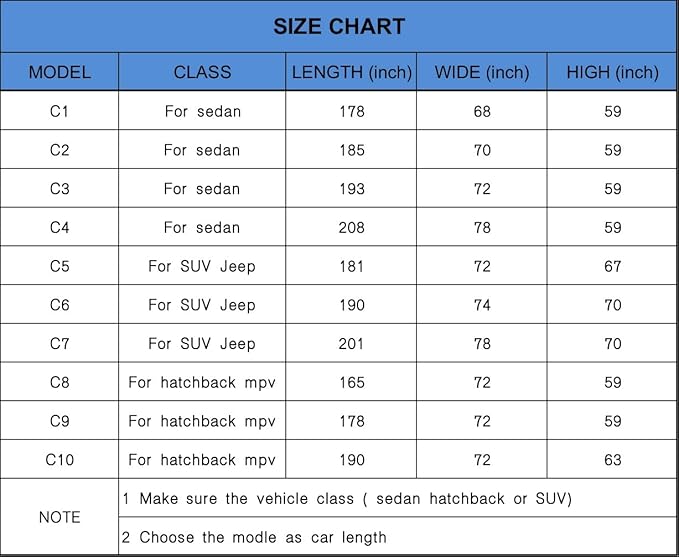 KouKou Oxford Hatchback Car Cover Waterproof All Weather, Fit Toyota Matrix - Image 5