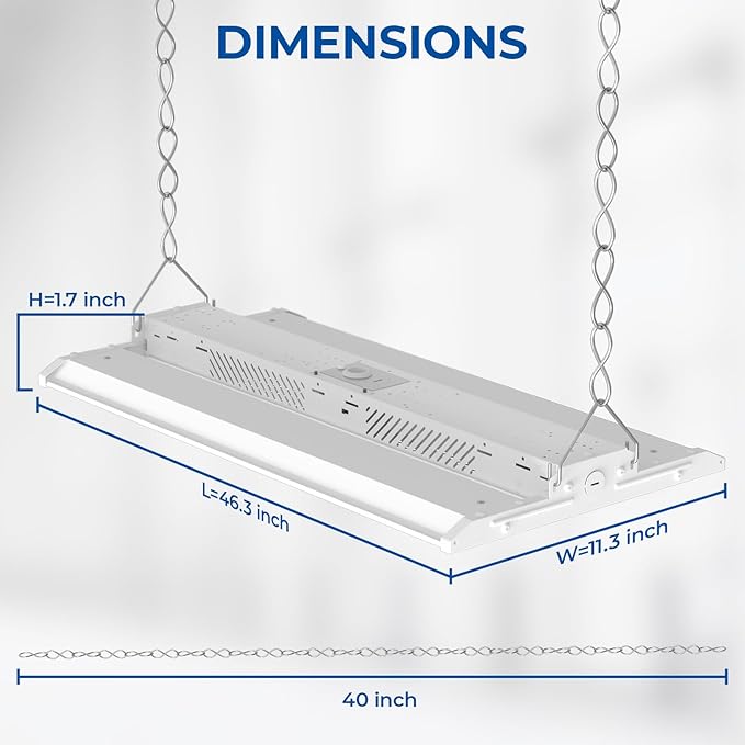 CINOTON 4FT 220W LED Shop Light - Image 6