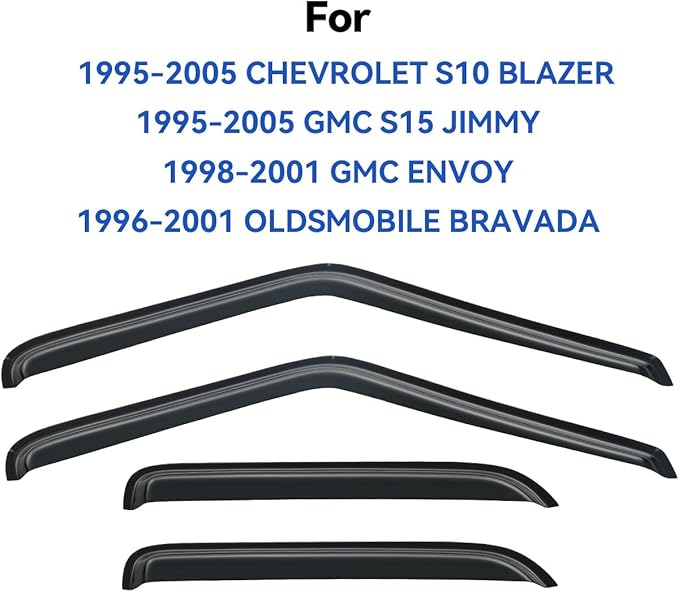 Window Visors Rain Guards Shield - Image 2