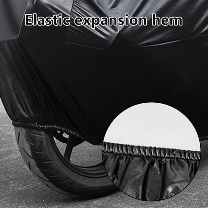Motorcycle Cover Soft Stretch Waterproof Motor Cover Dustproof Durable - Image 4