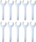 HARFINGTON 10pcs Small Wrench 27x140x2.6mm Metric U-Shaped Single Open Ended by HARFINGTON