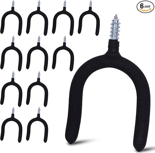 12 Pack Garage Storage System Steel U Hooks by Unknown