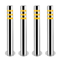 Stainless Steel Parking Bollards by Unknown