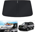 KUST Windshield Sun Shade for 2011-2019 Ford Explorer SUV Accessories, Custom by KUST