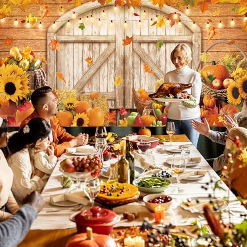 Sunflower Fall Garage Door Cover Decoration 7 x 16 Autumn Pumpkin Banner - Image 5