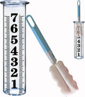 JMBay 7 Inch Plastic Rain Gauge Replacement Tube, Upgrade Freeze Proof Outdoor by JMBay