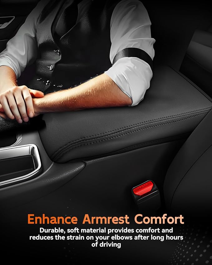 CDEFG for Nissan Sentra 2020-2025 Center Console Cover Armrest Box Cover for - Image 5