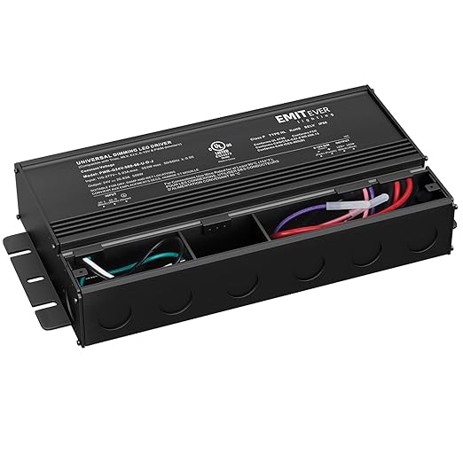 EMITEVER Dimmable Led Driver, 500W AC 110V-277V to DC 24V Transformer, 5-in-1 - Image 9