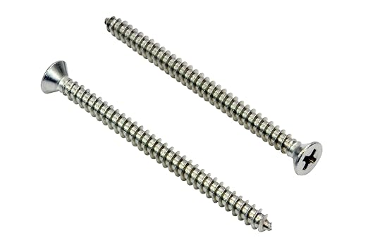 Bolt Dropper #4 x 1-1/4" Stainless Steel Flat Head Phillips Wood Screw by BoltDropper