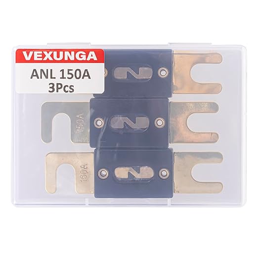 150A ANL Fuse 150 Amp Inline Blade Fuses 32V - Image 5