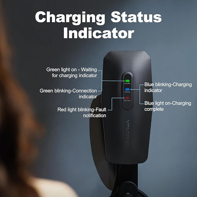 Level 1&2 EV Charger, Electric Vehicle Portable Charger - Image 4